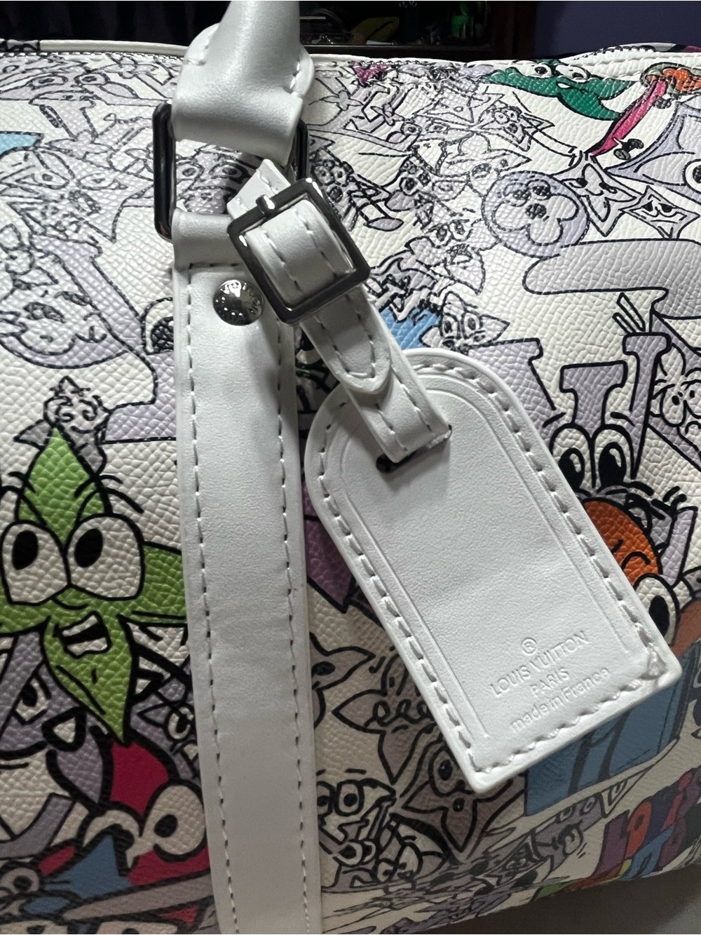 💥 Louis. Vuitton. Comics Keepall. Carry On Large Duffle limited Edition Bag - Picture 13 of 16